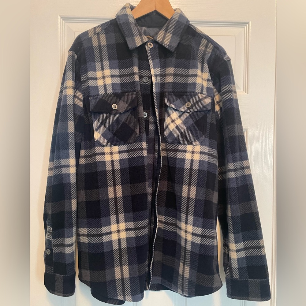 Plaid Shirt Jacket for Men